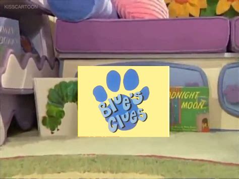 blue's clues book logo