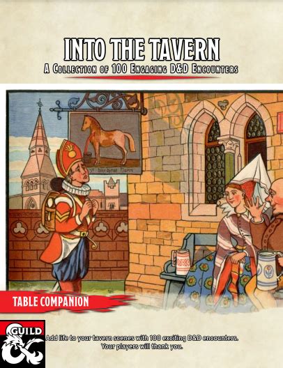 Into the Tavern: A Collection of 100 Engaging D&D Encounters - Dungeon Masters Guild | Dungeon ...