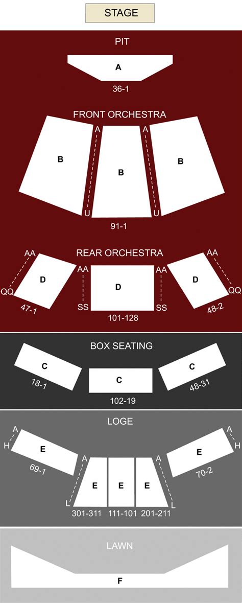 Wolf Trap Seating Chart | Cabinets Matttroy