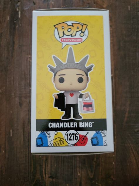 Chandler Bing Friends Funko Pop #1276 Matthew Perry Television Statue Liberty - Don’t Fret About ...