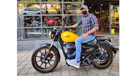 Royal Enfield Meteor 350 fireball yellow 🔥🔥 - YouTube | Royal enfield wallpapers, Royal enfield ...