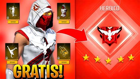 🔥 OFICIAL, NUEVAS RECOMPENSAS POR LLEGAR A HEROICO EN FREE FIRE NUEVA ...