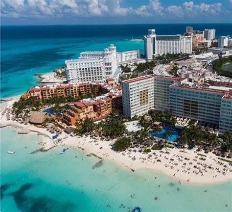 Aerial view of dreams resort cancun - Travel Off Path