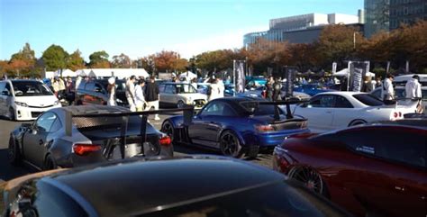 Japan's Biggest Modified Car Meet In Tokyo Saw 1000+ Cars - Axleaddict News