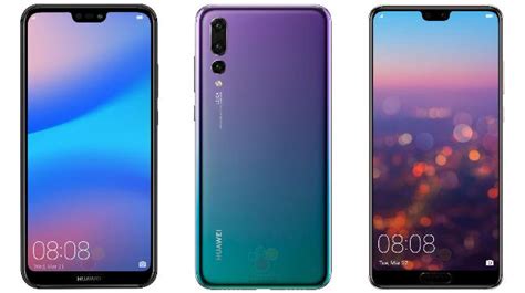 Huawei P20, P20 Lite, P20 Pro renders leak ahead of March 27 launch ...