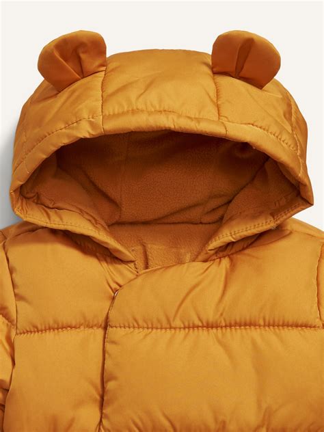 Unisex Water-Resistant Frost-Free Hooded Puffer Jacket for Baby | Old Navy