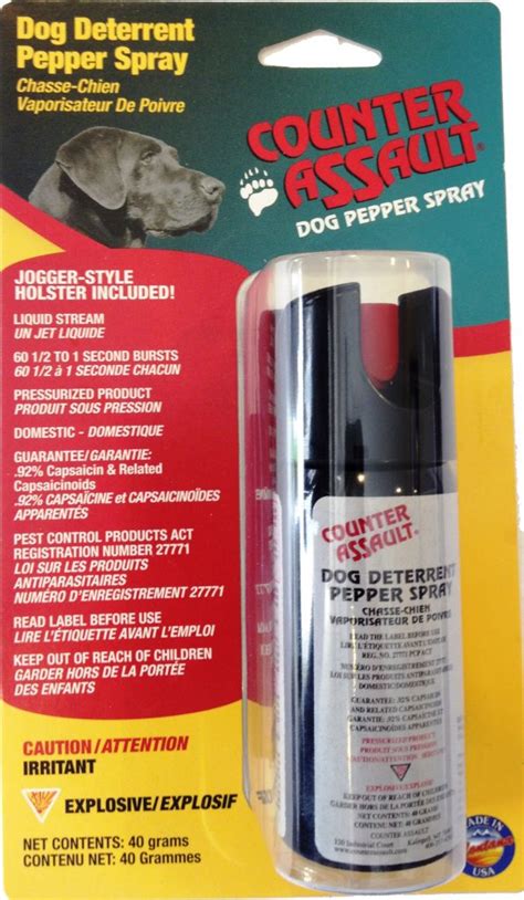 Counter Assault Dog Deterrent Pepper Spray 40gr | River Sportsman