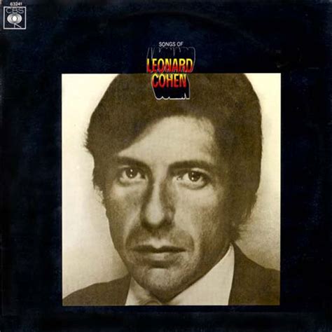 Songs of Leonard Cohen | Leonard cohen songs, Leonard cohen, Album cover art