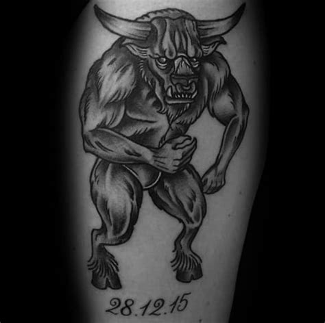 40 Minotaur Tattoo Designs for Men [2023 Inspiration Guide]