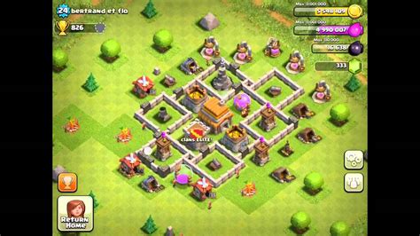 Level 5 Town Hall Defense Without Wizard Tower