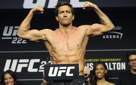 Jake Gyllenhaal at UFC 285 weigh-ins: Jake Gyllenhaal at UFC 285 weigh ...