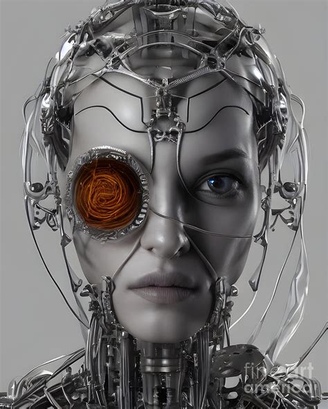 Cybernetic A.I. Digital Art by Meta James - Fine Art America