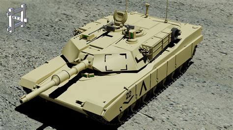 army tank 3d model