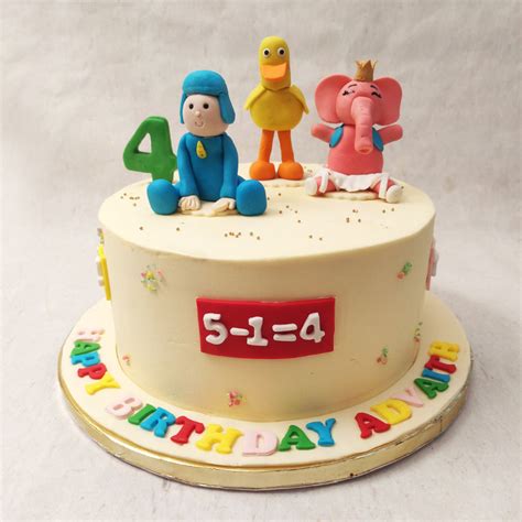 Pocoyo Birthday Cake | Pato Cake | Elly Pocoyo Cake – Liliyum ...