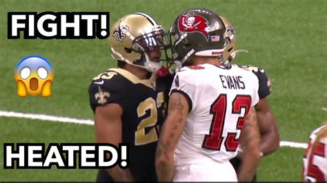 Mike Evans vs Marshon Lattimore FIGHT + Highlights (2020) WR vs CB - YouTube