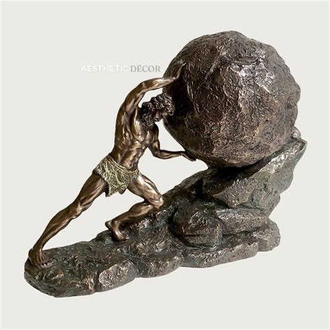 Greek Mythology Sisyphus Sisyphus Sculpture Sisyphus - Etsy | Sculpture, Statue, Mythology