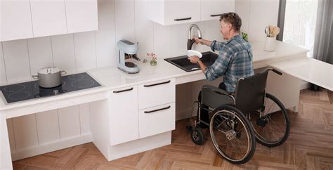 Wheelchair accessible ADA / CSA kitchen sinks | Accessible kitchen, Wheelchairs design, Kitchen ...