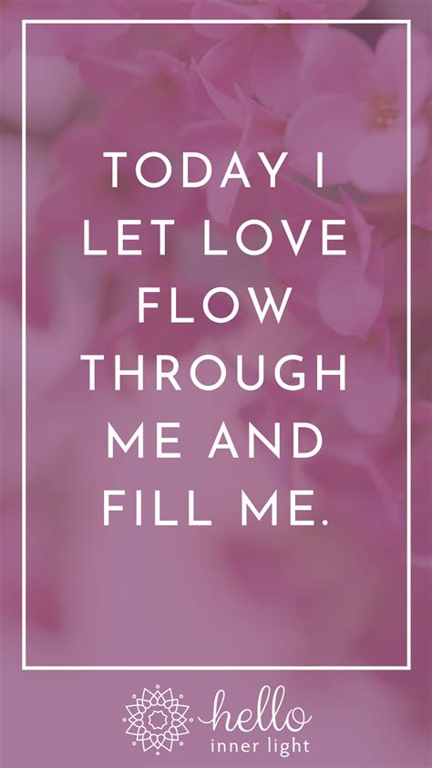 a mantra for love | hello inner light | Mantras, Self love affirmations, Inner light