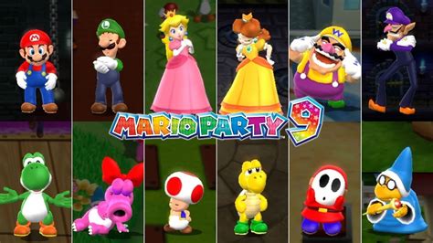 Mario Party 9 Characters