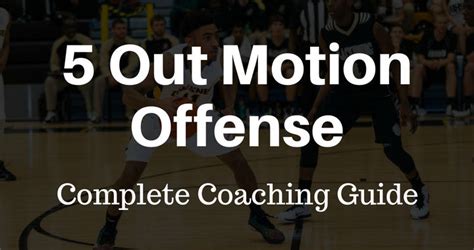 5-Out Motion Offense - Complete Coaching Guide