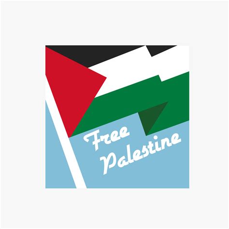 illustration vector of palestine flag,save and free palestine campaign ...