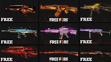 Garena Free Fire: 5 Best Gun Skins You Should Have In November 2020