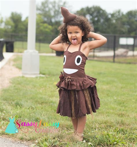 Poop Emoji Costume Emoji Costume Emoji Birthday Dress Girls | Etsy