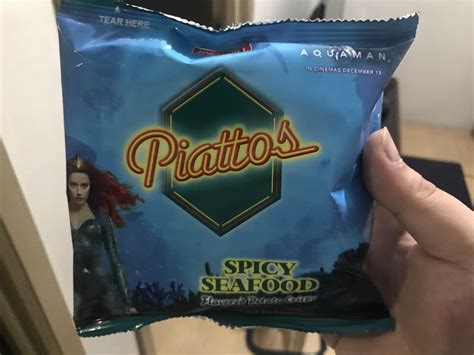 OTHER: New Piattos (Philippines snack) flavor for Aquaman. : DC_Cinematic