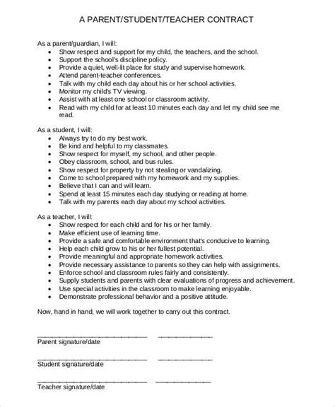 FREE 16+ Teacher Contract Templates in PDF | MS Word | Google Docs | Pages