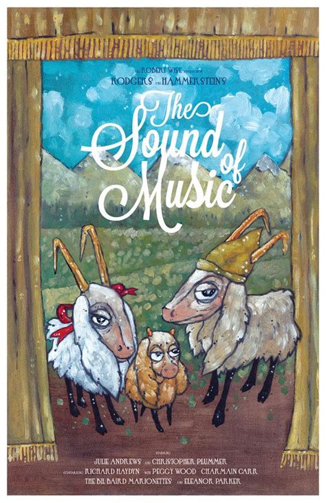 The Lonely Goatherd Inspired Movie Poster by wellsillustration, $20.00 | Sound of music, Music ...