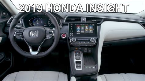 2019 Honda Insight - Interior - YouTube