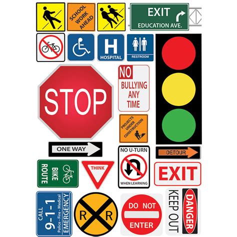 Safety/Class Sign Magnetic Mini Bulletin Board Set - ASH77007 | Ashley ...