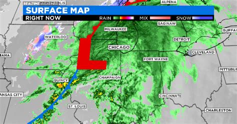 Chicago Weather: Rain To Persist Until Daybreak - CBS Chicago