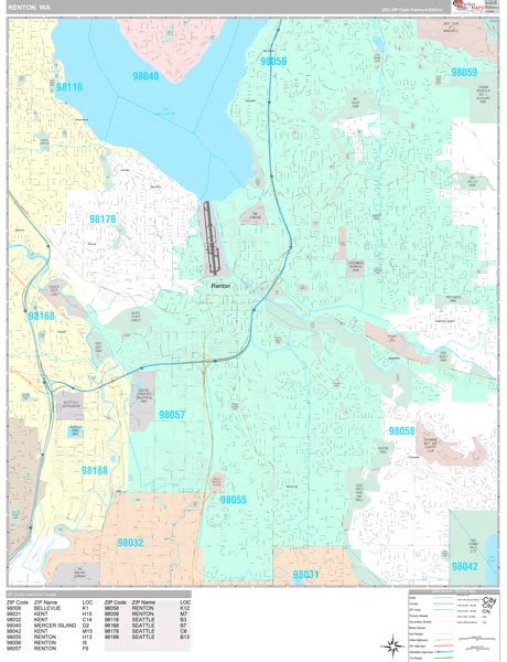 Maps of Renton Washington - marketmaps.com