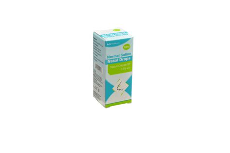 Saline Nose Drops 10ml - McDowell Pharmaceuticals