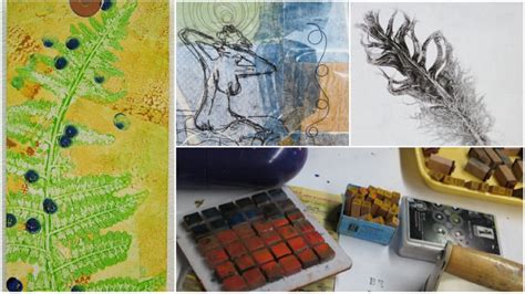 5 Fast Printmaking Techniques - Linda Germain