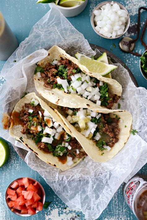 Easy Beef Street Tacos - Simply Scratch