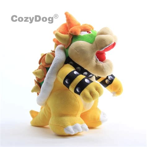 Super Mario Bros Bowser King Koopa Plush Toy Soft Dolls 10″ 25cm Kids Gift – WhiteBlack Store