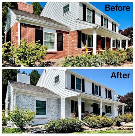 Brick Staining Before And After Transformations | Get Inspired By Amazing Results - [Updated ...