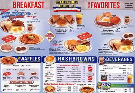 Waffle House Menu, Menu for Waffle House, Aurora, Denver - Urbanspoon ...