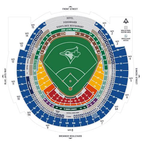 Rogers Centre Seating Capacity Blue Jays | Brokeasshome.com