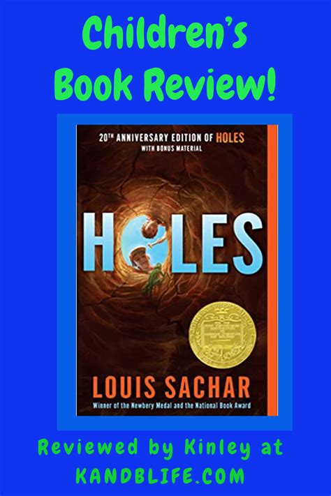 Holes Book Review - K and B Life