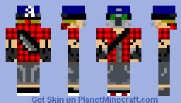 Gas Mask Guy Minecraft Skin