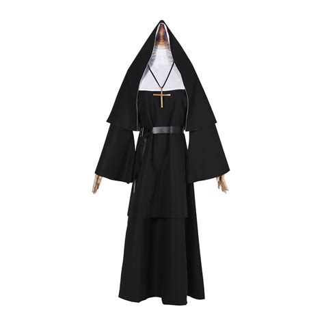 New The Nun Valak The Conjuring 2 Horror Movie Cosplay Costume ...