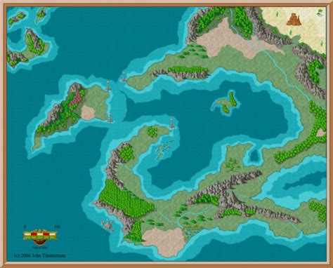 Fantasy World Map #3 - Free Fantasy Maps