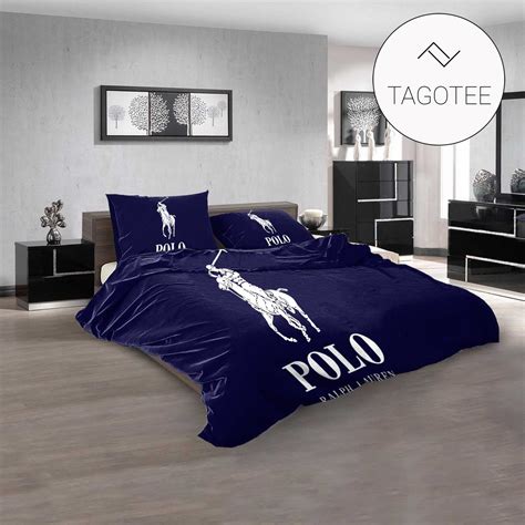 Ralph Lauren Navy Bedding Set - Tagotee