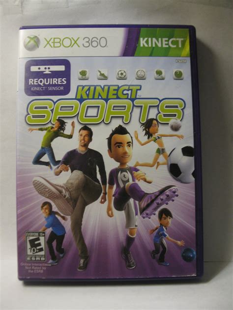 Xbox 360 Video Game: Kinect Sports