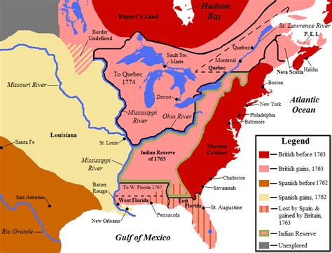 French And Indian War Map Rivers