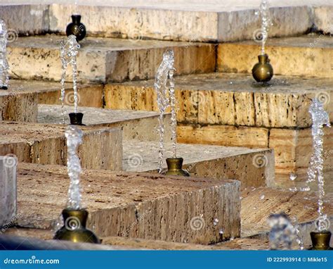 Fountain in Yerevan stock photo. Image of yerevan, wall - 222993914