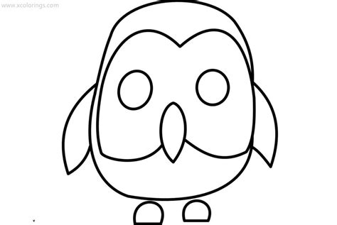 Roblox Adopt Me Coloring Pages Owl - XColorings.com